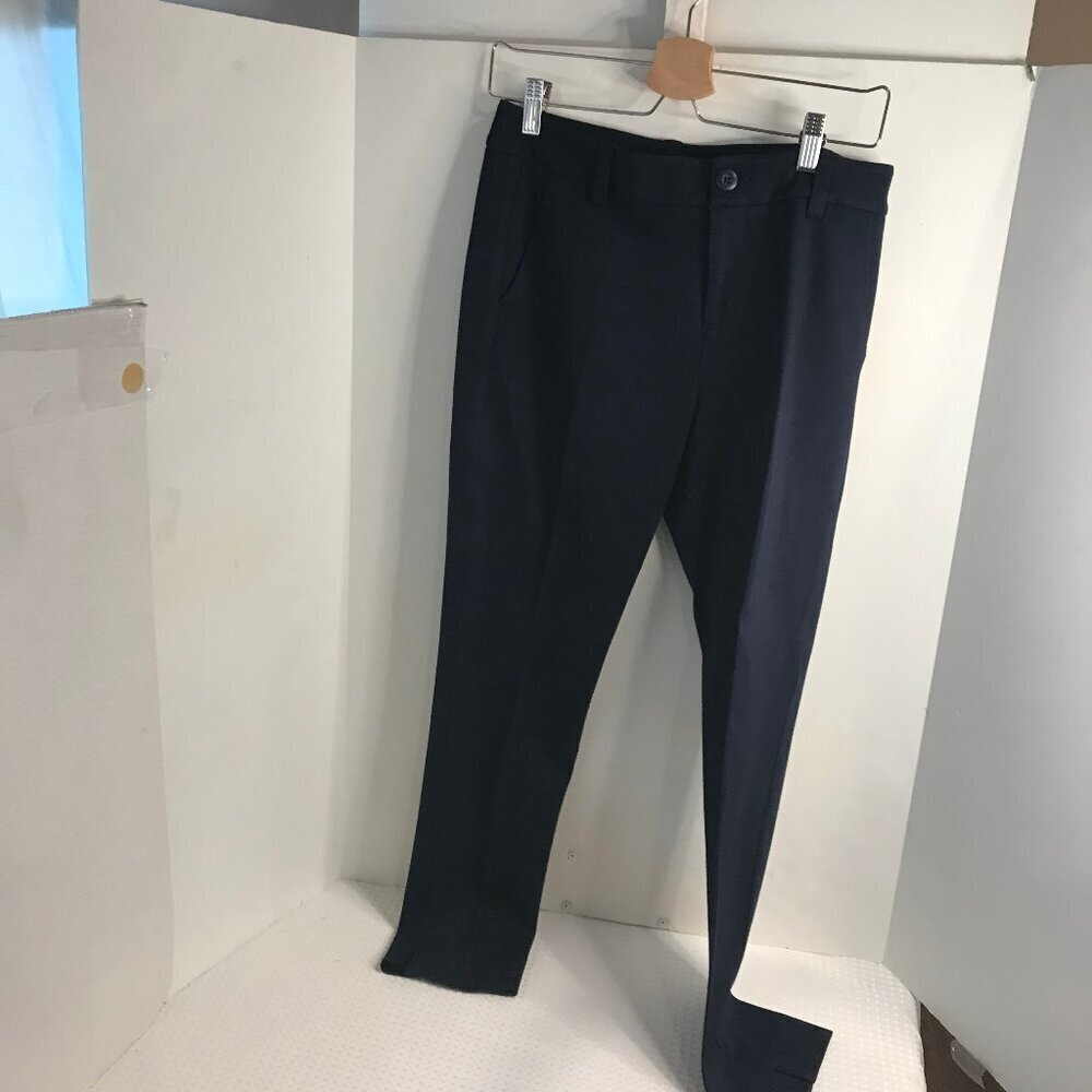 CABi ava navy blue mid rise slim fit pant size 6 - Picture 2 of 7